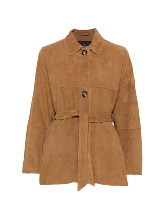 Peuterey Womens Machuca Suede Leather Jacket