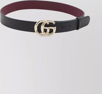 Gucci reversible leather belt adjustable holes
