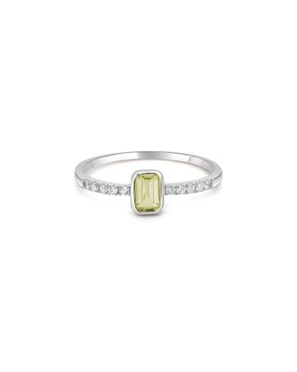 Sabrina Designs 14K 0.45 Ct. Tw. Diamond Peridot Birthstone Ring
