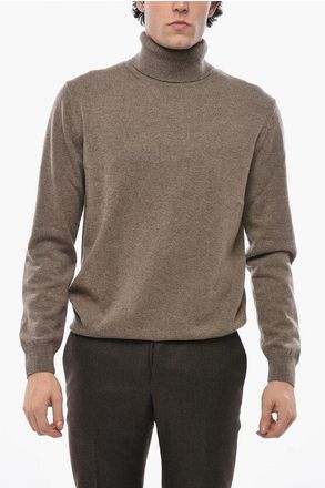 Corneliani CC COLLECTION Turtleneck Cashmere Blend Sweater size 48