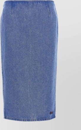 Marni skirt high-waisted back slit