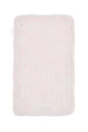 Tom Tailor Alfombra de ba&ntilde;o tejida a mano de poli&eacute;ster - blanco 60x100 cm