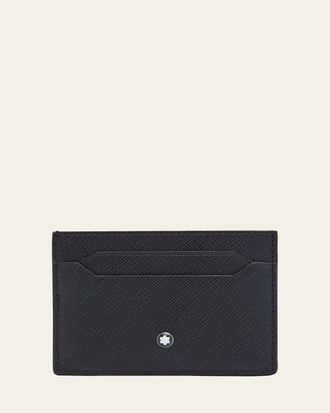 Montblanc Mens Saffiano Leather Sartorial Card Holder