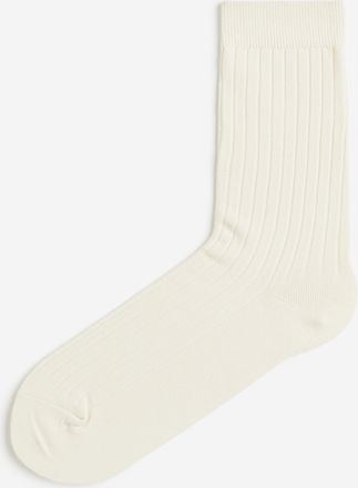 H&M Socken - Cremefarben