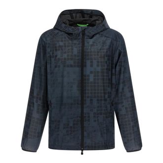 HUGO BOSS Jump JT Anorak - Heren - Regenjassen - Blauw - S - Jassen