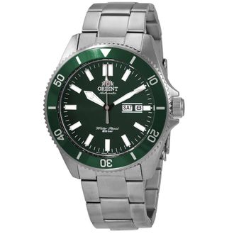 Orient Kanno Automatic Green Dial Mens Watch RA-AA0914E19B