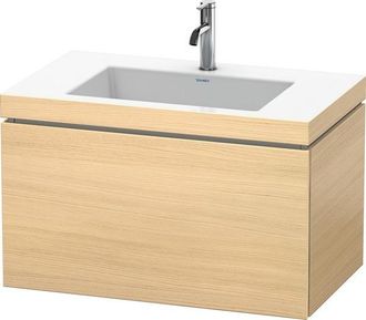 Duravit Duravit - Lavabo Para Muebles L-cube C-bonded Con Base, Colgante