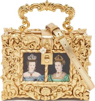 Dolce & Gabbana Borsa tote con stampa - Oro