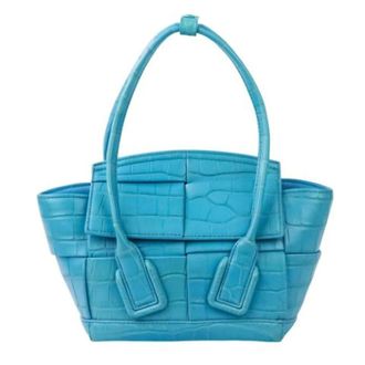 Bottega Veneta Pre-owned Fabric shoulder-bags - Dames - Pre-owned - Blauw - Maat: ONE Size