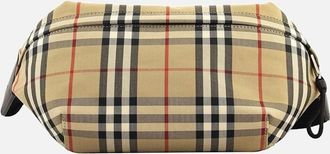 Burberry Mens Vintage Check Canvas Belt Bag - Size: UNI