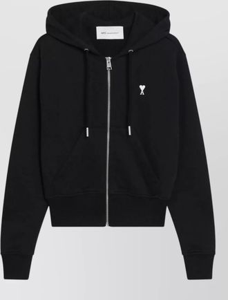 Ami cotton hoodie jacket