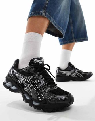 Asics Gel-Kayano 14 - Sneakers nere e argento-Nero
