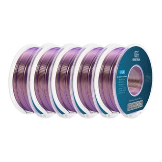 OEM Filamento Para Impresoras 3d, Resistente Y Ecol&oacute;gico, Compatible Con Impresoras Fdm, Color Oro P&uacute;rpura
