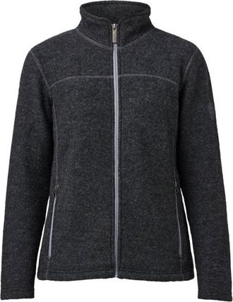 Ivanhoe of Sweden Beata Full Zip Wolljacke f&uuml;r Damen | schwarz