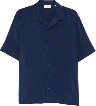 Family Fir$t Milano Revere-collar Button-fastening Shirt
