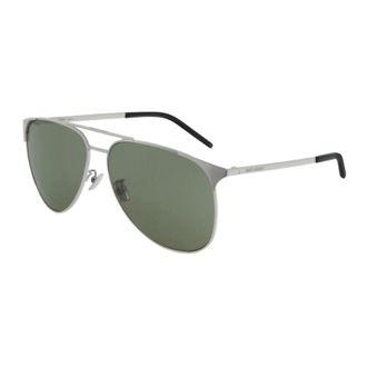 Saint Laurent SL279004 Aviator Full Rim Sunglasses - Silver