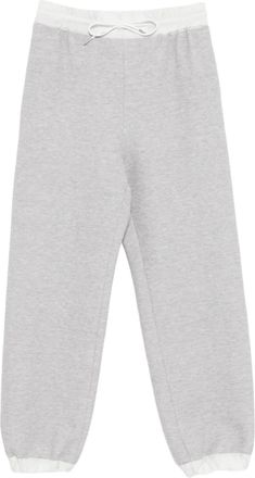 sacai contrast-colour trousers - Grey