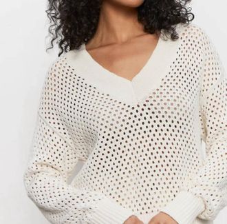 Sanctuary Openwork Sweater In Macrame
