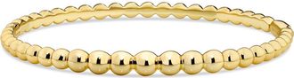 Devata Beaded Ball Bangle Bracelet in Gold at Nordstrom Rack, Size Medium