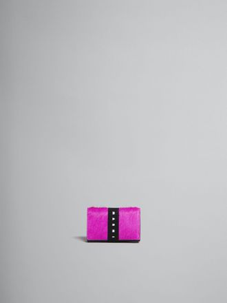 Marni Fuchsia Fibres Womens Wallet