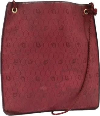 Dior Pre-owned Bucket Bags, female, Red, Size: ONE SIZE Pre-owned Vintage Bucket Bag
