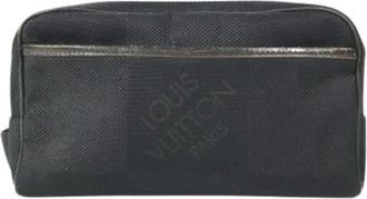 Louis Vuitton Pre-owned Cross Body Bags, unisex, Black, Size: ONE SIZE Pre-owned Damier Geant Sling Bag