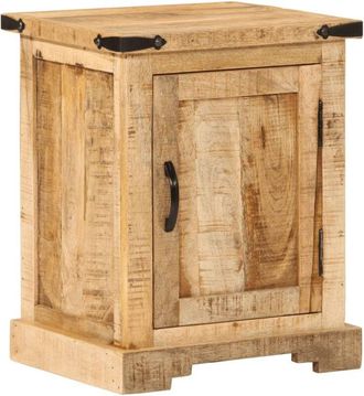 vidaXL Mesita De Noche Madera Maciza De Mango 40x35x50 Cm Vidaxl