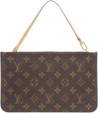Louis Vuitton Pre-owned Mini Bags, female, Brown, Size: ONE SIZE Pre-owned Canvas Mini Bag