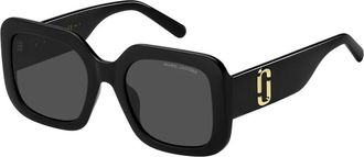 Marc Jacobs Snapshot Zonnebril - unisex - Zonnebrillen - Zwart - 53 MM - Accessoires