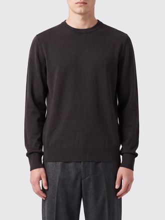 KANGRA Silk and Cashmere Blend Crewneck Jumper with Ribbed Trims