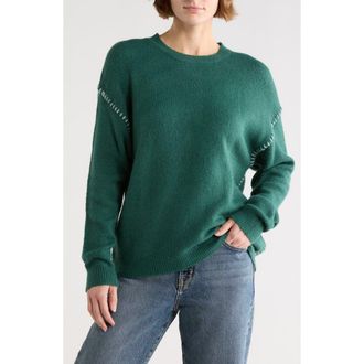 Wishlist Brushed Sweater in T. Green at Nordstrom Rack, Size Medium