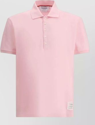 Thom Browne cotton short-sleeve polo shirt