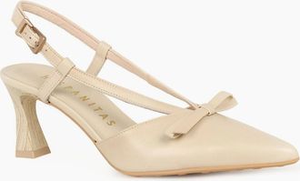 Hispanitas Womens Giorgia Womens Open Court Shoes - Tan - Size: 9