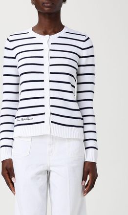 Lauren Ralph Lauren Cardigan girocollo in cotone a righe