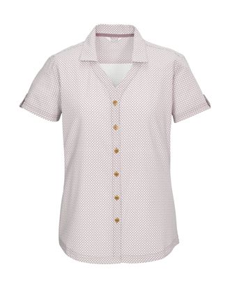 Killtec Funktionshemd KILLTEC KOS 46 WMN WVN SHRT, Damen, Gr. 36, Normalgr&ouml;ssen, rosa (rauchrosa), Obermaterial: 92% Polyester, 8% Elasthan, Hemden Funktionsh
