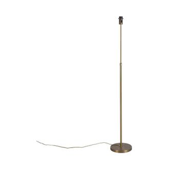 QAZQA Vintage Adjustable Floor Lamp Bronze - Parte