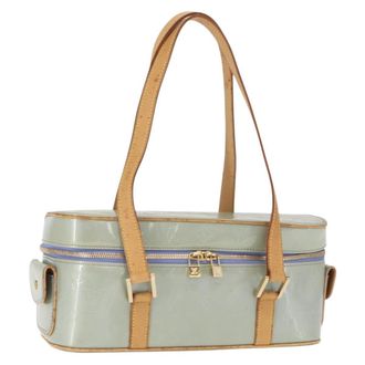 Louis Vuitton Sullivan Horizontal Bag Monogram Vernis Purple Patent_Leather Handbag (Pre-Owned)