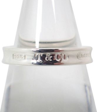Tiffany & Co. Sterling Silver 925 Band Ring (Pre-Owned)