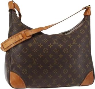 Louis Vuitton Pre-owned Shoulder Bags, female, Brown, Size: ONE SIZE Pre-owned Canvas Shoulder Bag