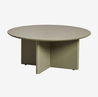 Sklum Sklum - Mesa De Centro Redonda &Oslash;80 Cm En Mdf Saonara