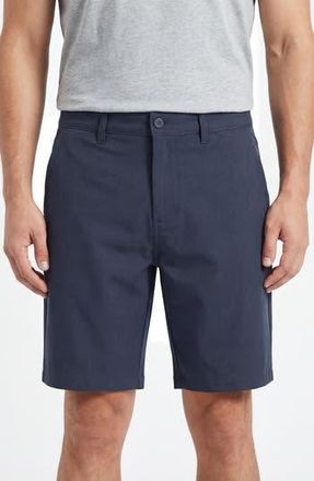 Burnside Hybrid Stretch Shorts in Black at Nordstrom Rack, Size 38
