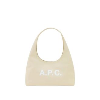 A.P.C. Baby Ninon Shoulder - female - A.P.C. - Shoulder Bags - Beige - ONE SIZE - Bags