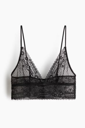 H&M Soft-BH aus Spitze - Schwarz