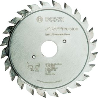 Bosch Vorritzblatt Top Precision Best For Laminated Panel, 120 X 20 X 2,8 - 3,6 Mm -2608642129
