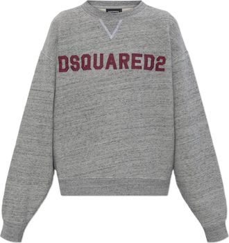 Dsquared2 Dames, Sweatshirts & Hoodies, Grijs, Maat: L
