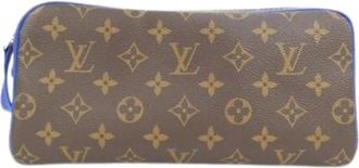 Louis Vuitton Pre-owned Bags, male, Brown, Size: ONE SIZE Pre-owned Monogram Macassar Pouch