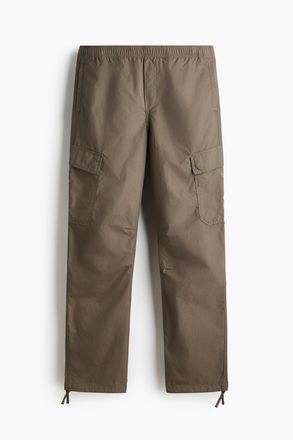 H&M Cargohose in Regular Fit - Taupe