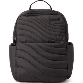Baggallini Set Wave Backpack in Black Wave Puff at Nordstrom