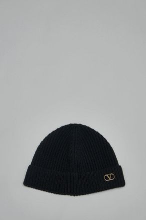 Valentino VLogo Signature Knitted Beanie