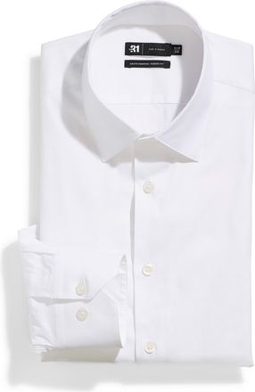 Le 31 Mens Stretch shirt Modern fit